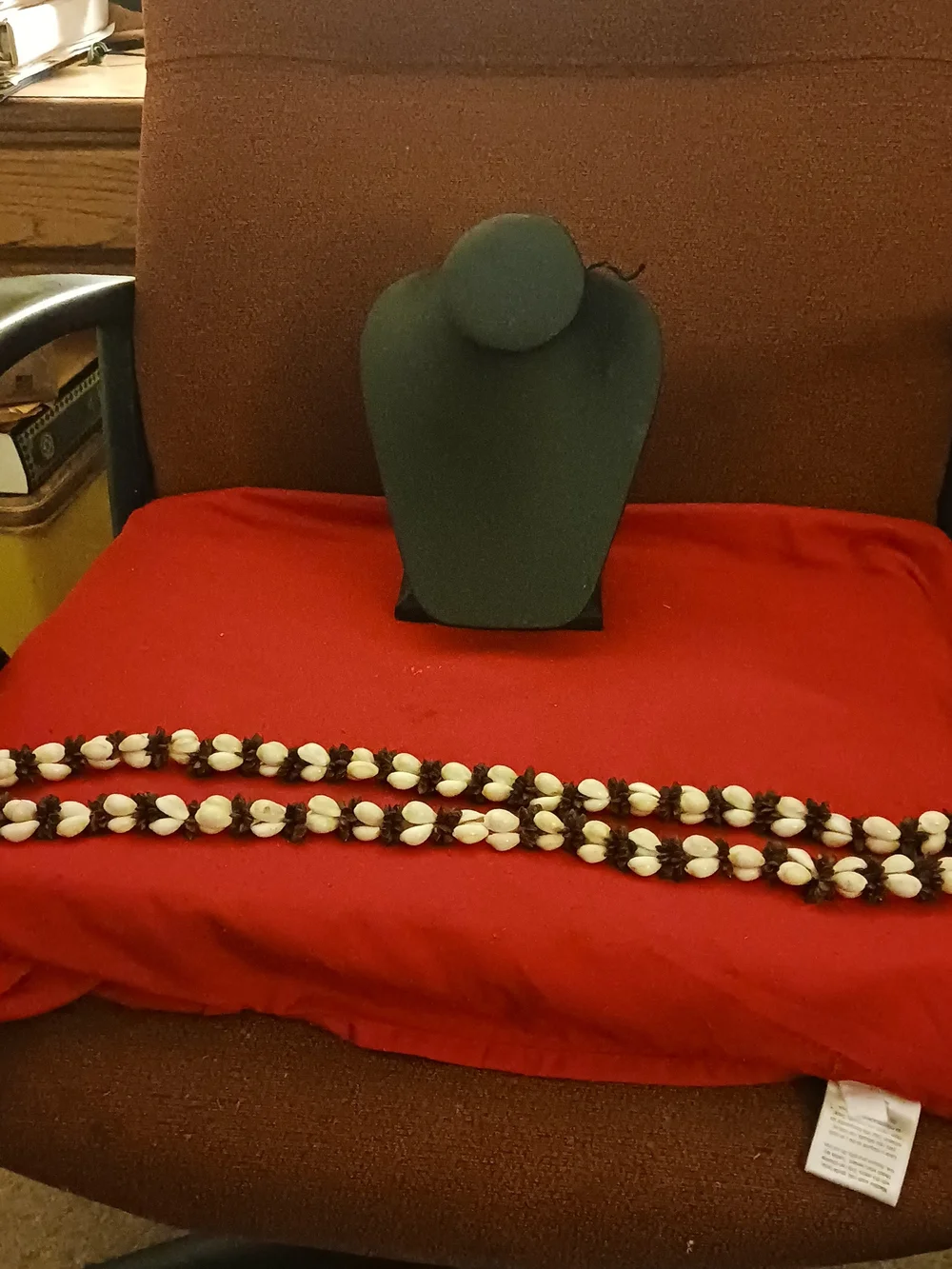Handmade White Shell Lei Necklace - Women Jewelry